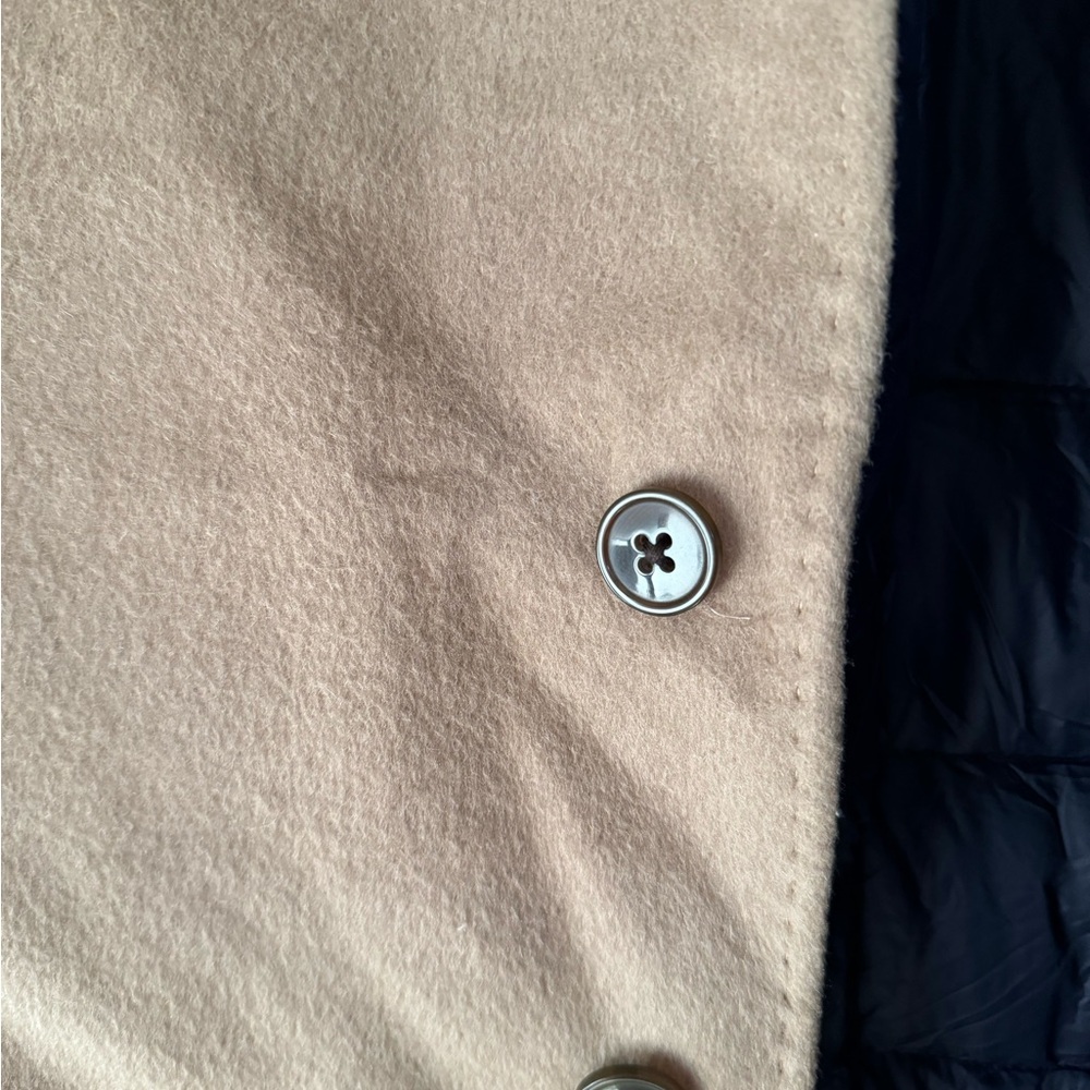 Lauren Ralph Lauren Men's Wool Blend Down/Feather Camel Coat - Picture 15 of 16